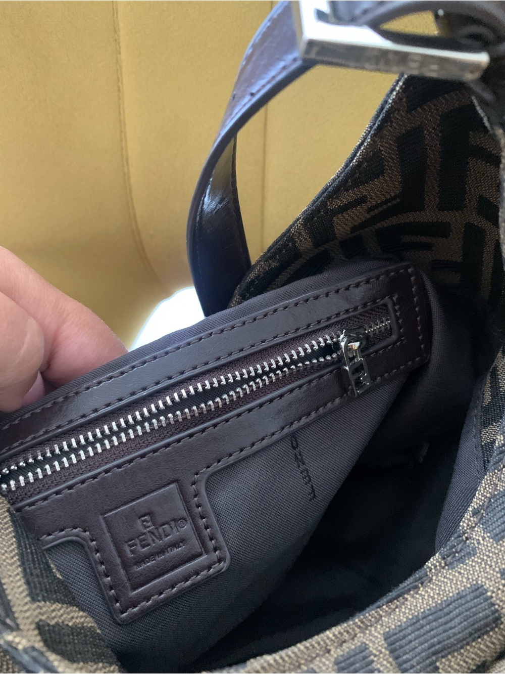 Fendi Zucca Shoulder Bag - Picture 10 of 12